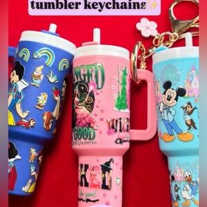 Mini Tumbler Keychains